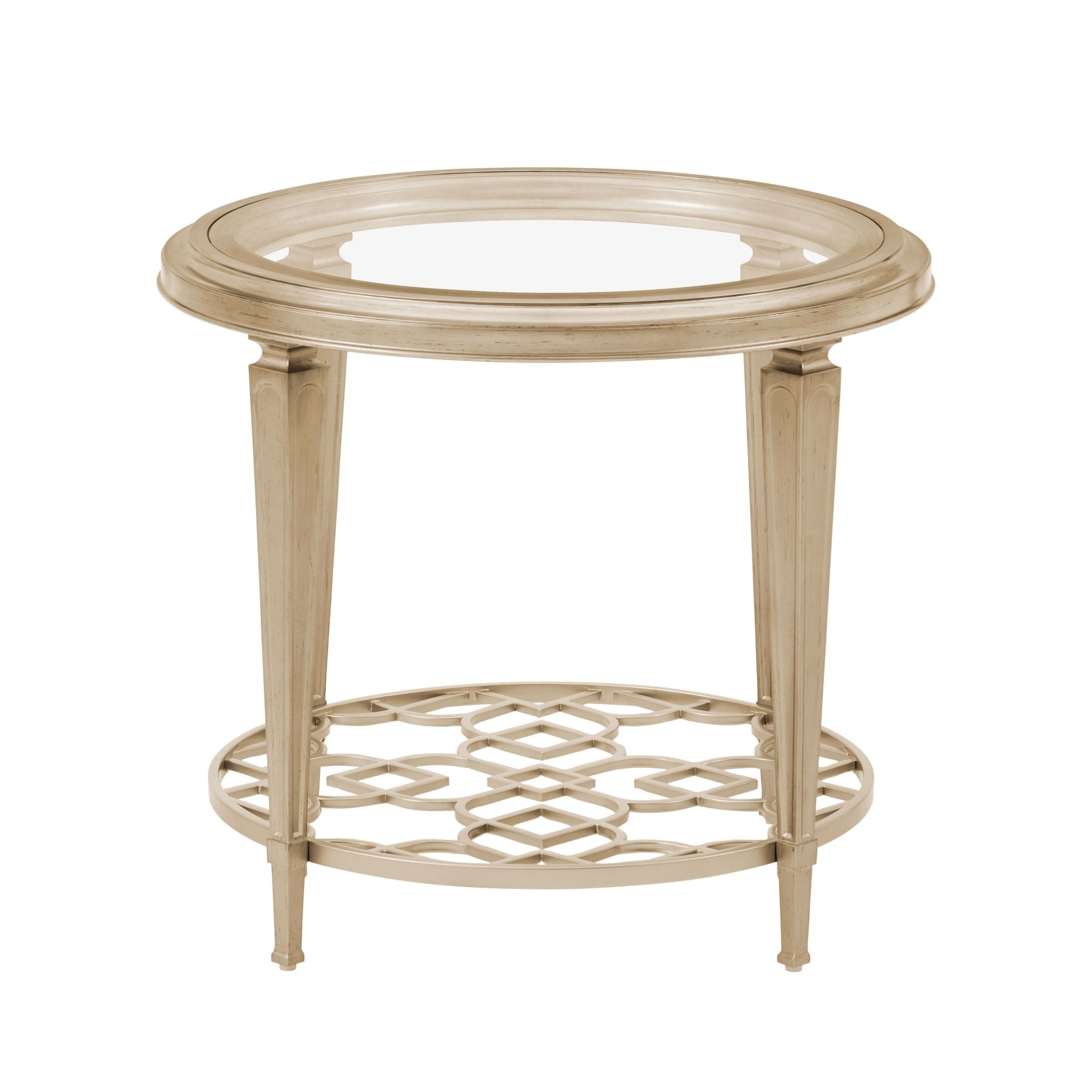 Dar Round Side Gold table