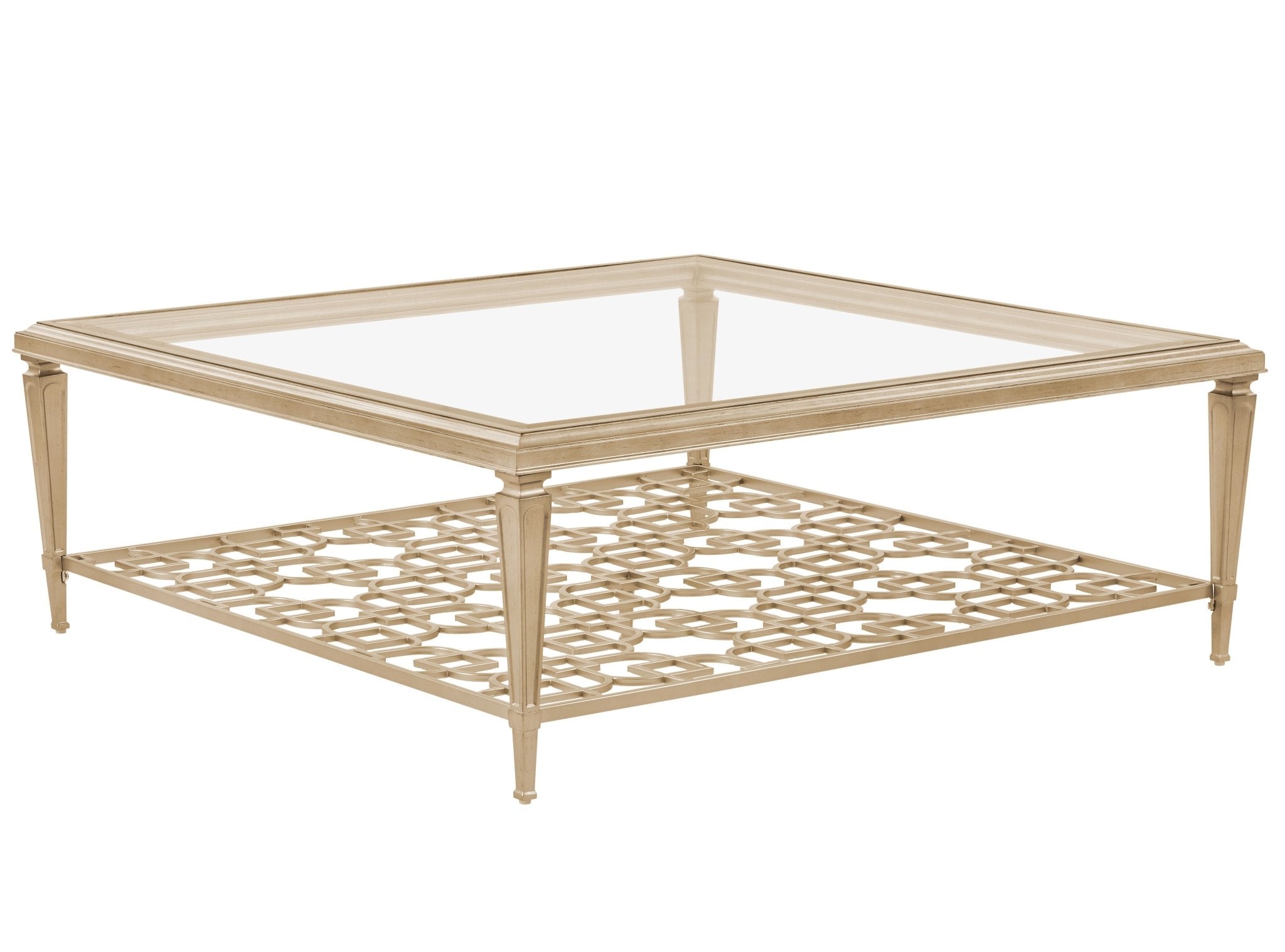 Dar Square Gold Table