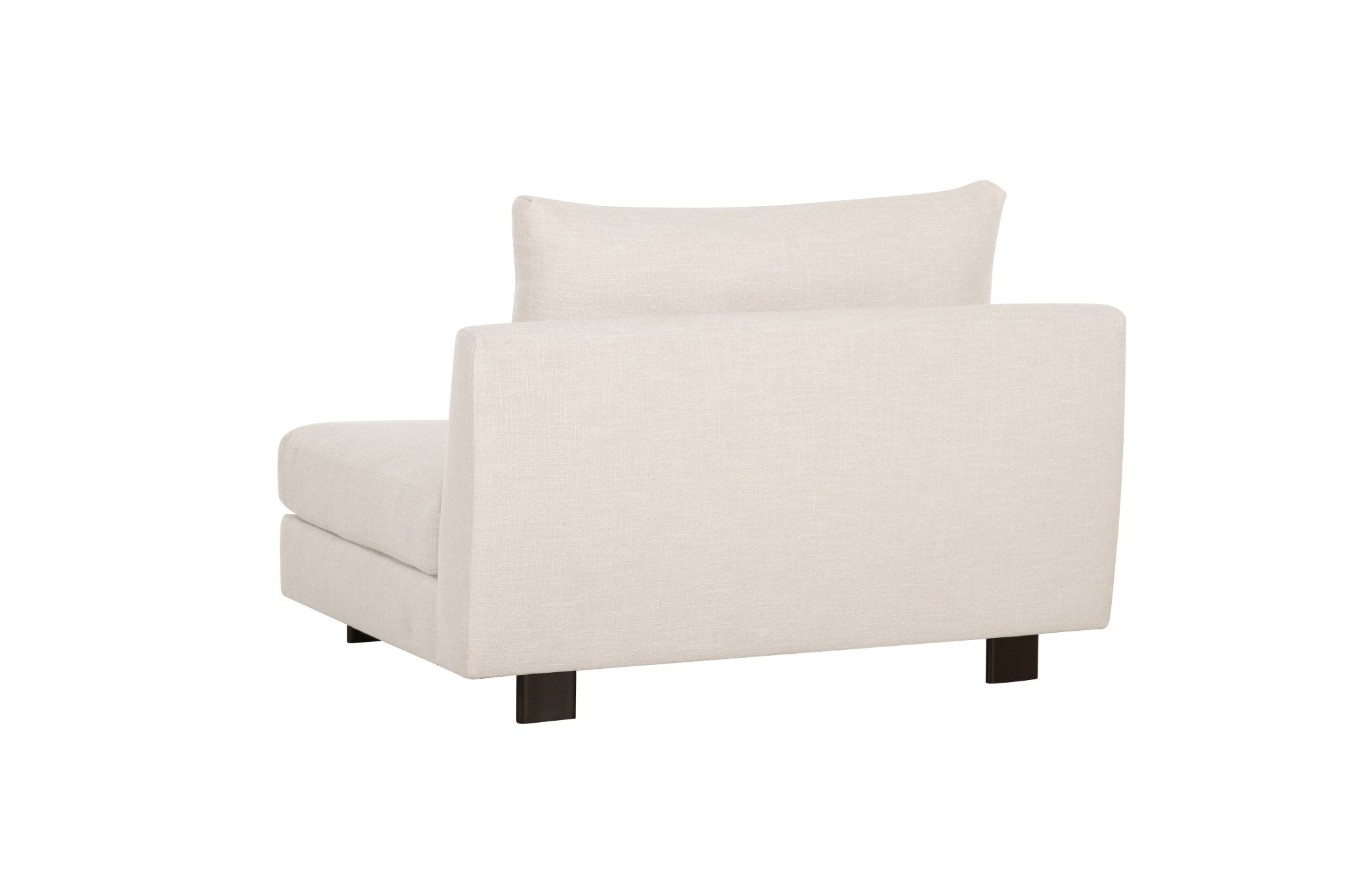 Deniz Brown Armless Chair