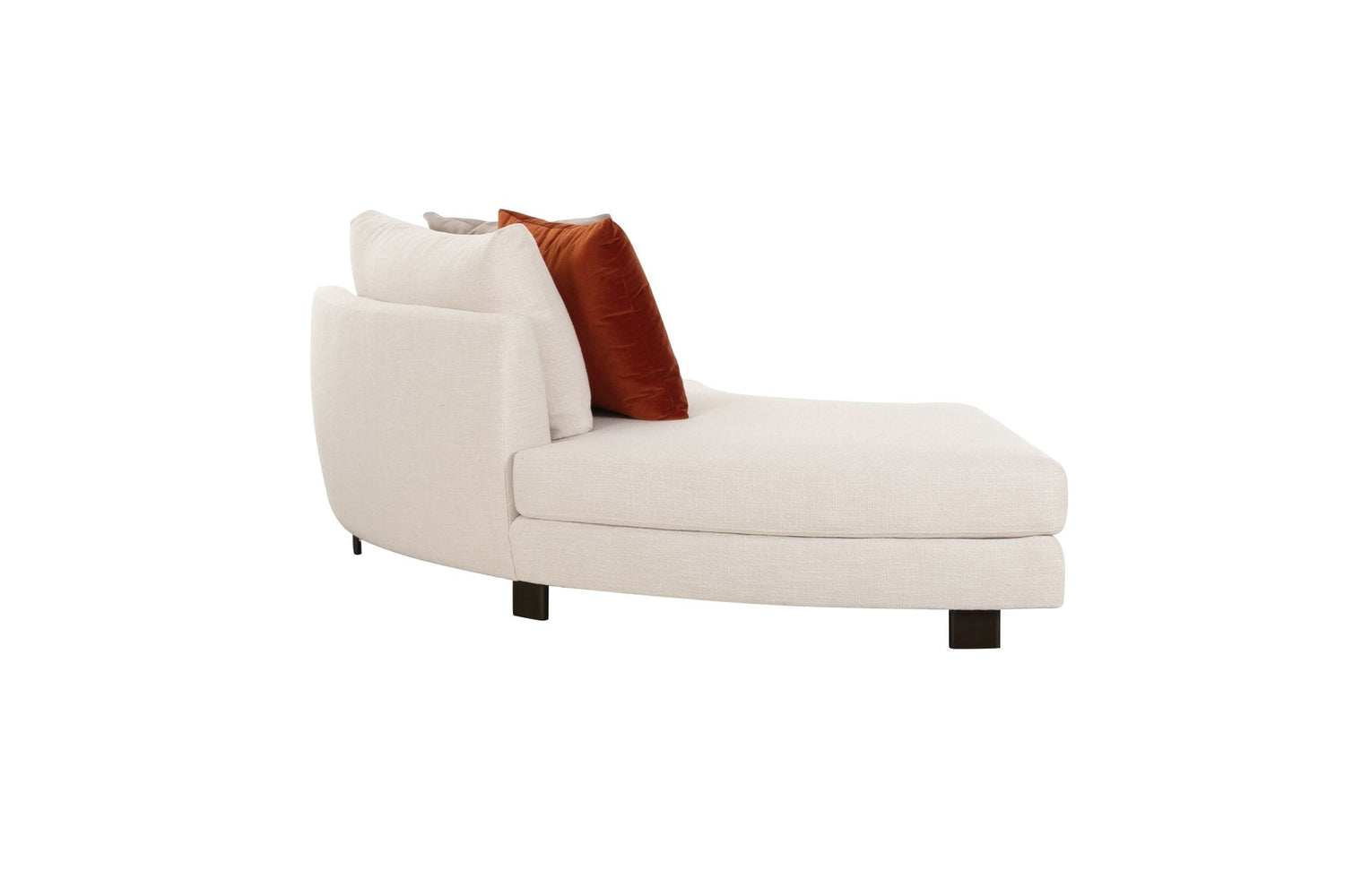 Deniz Brown Left Arm Chaise
