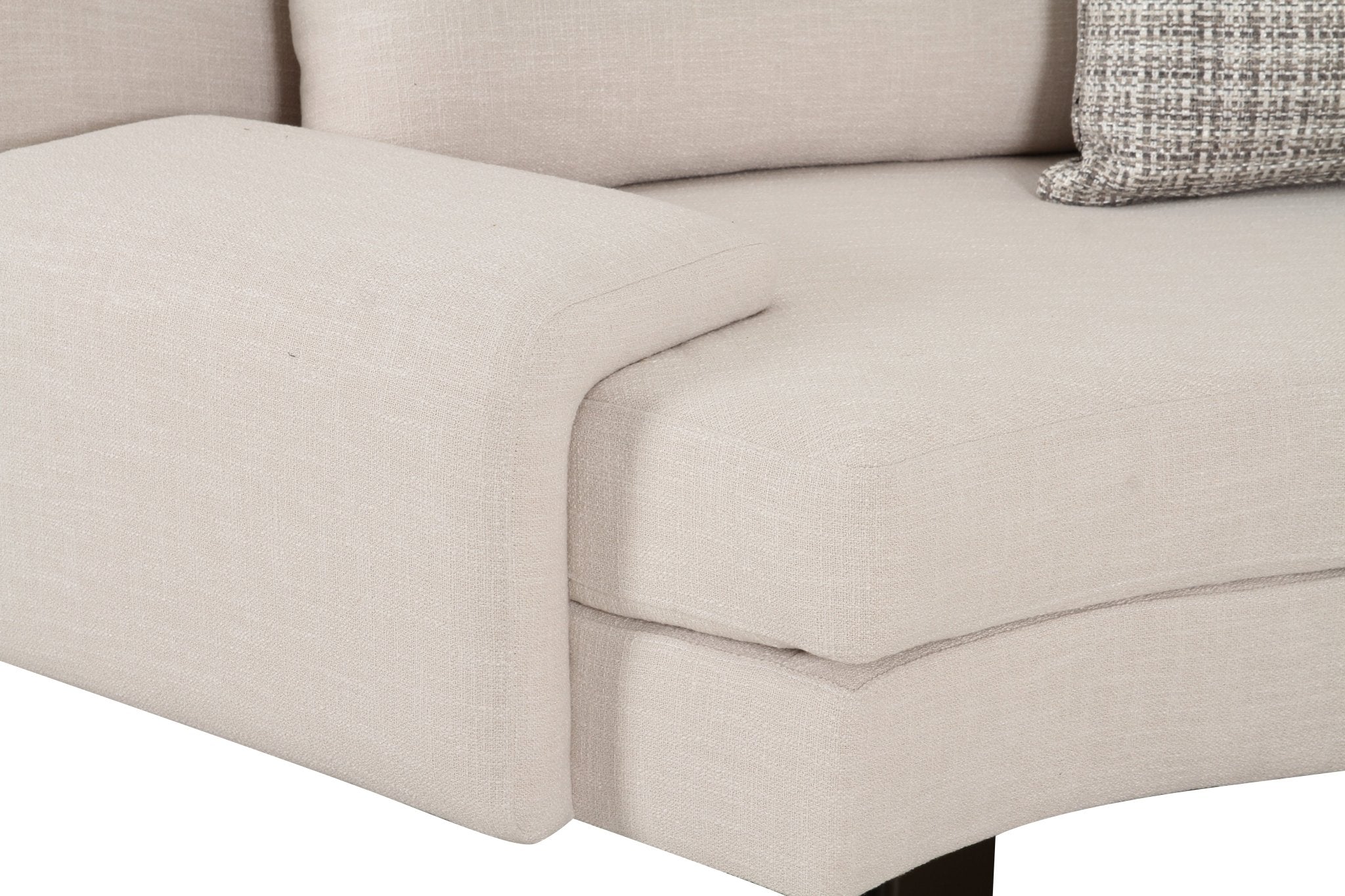 Deniz Brown Left Arm Facing Seater