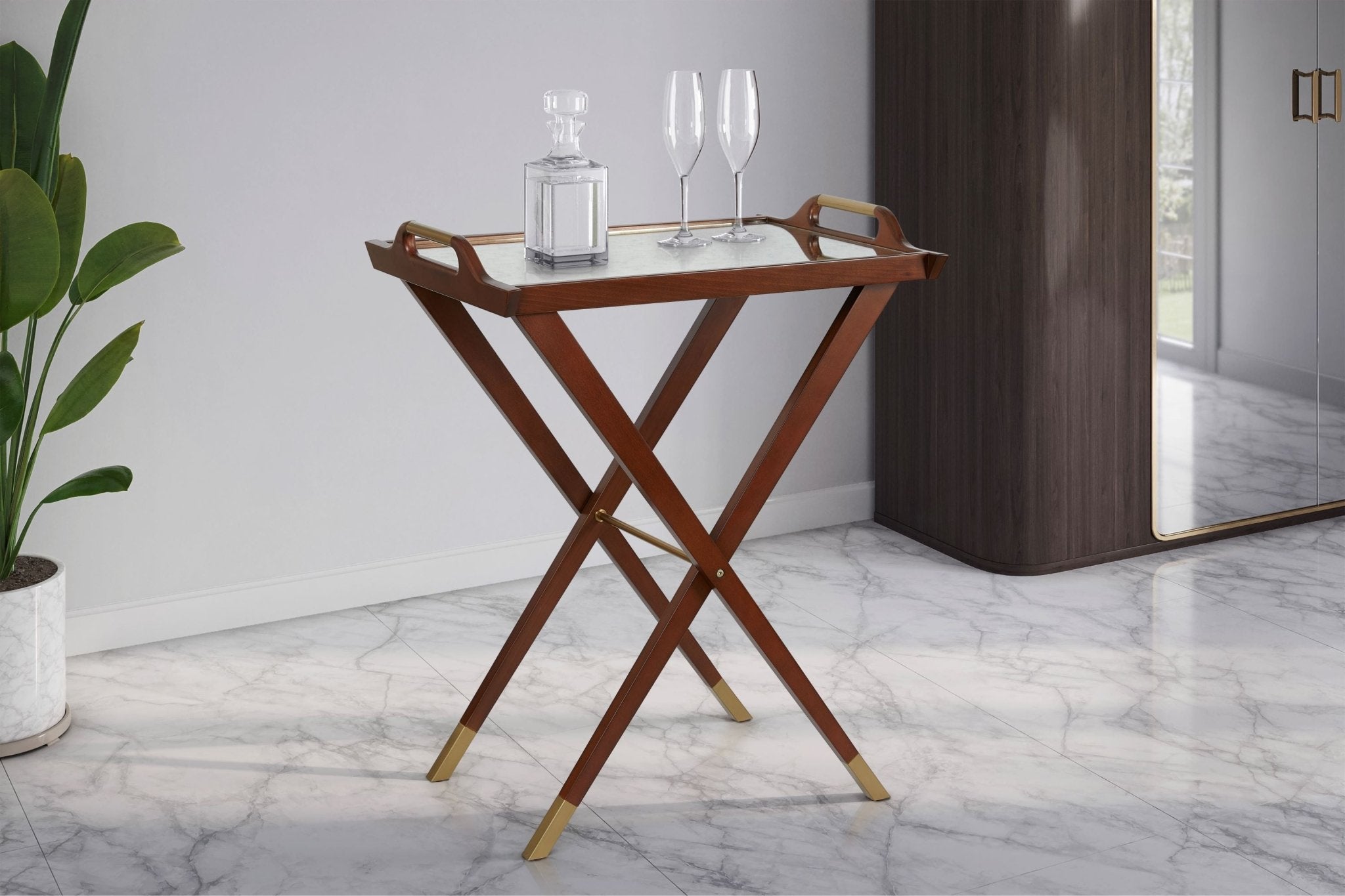 Diwan Gold SQUARE SIDE TABLE