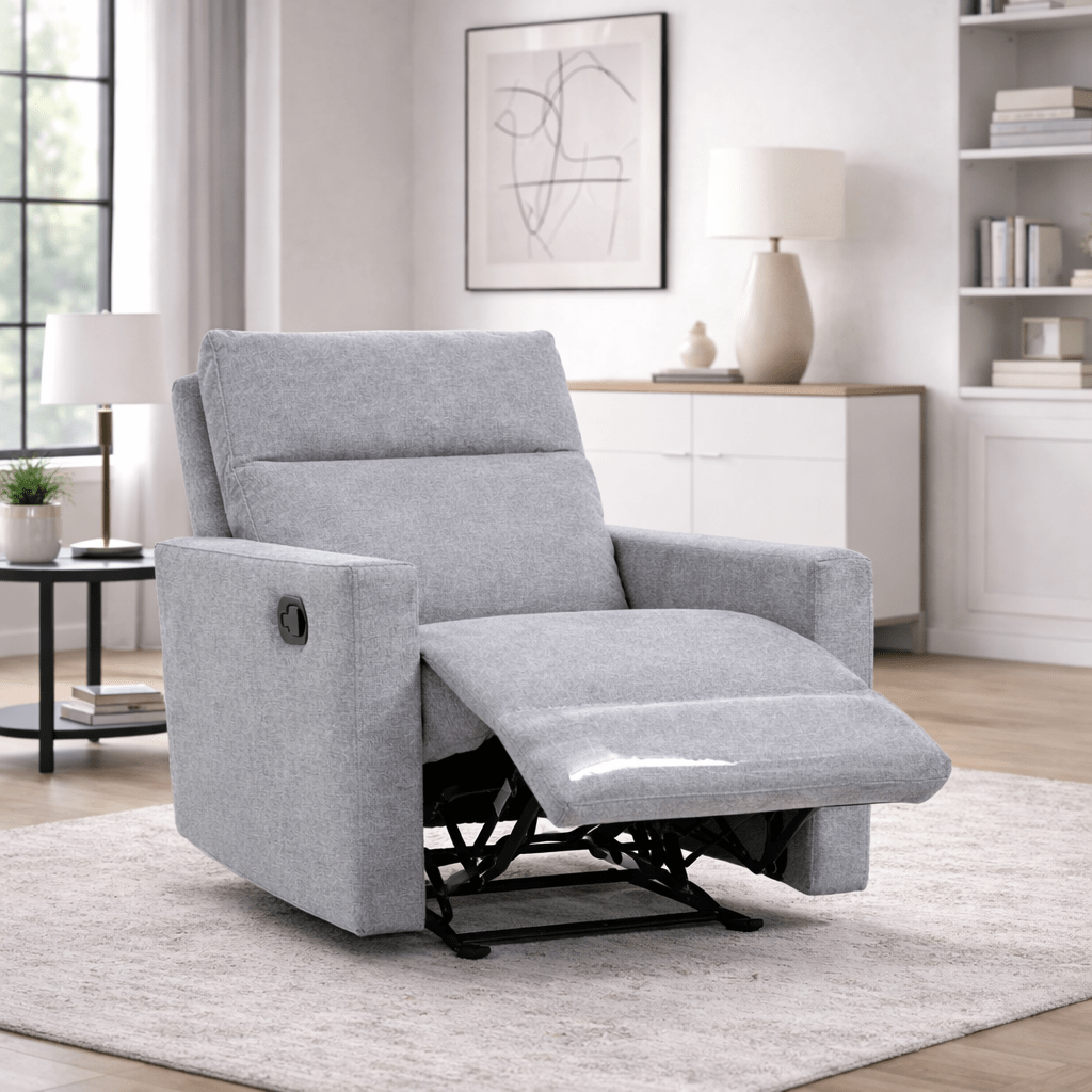 Dream Grey Manual Recliner