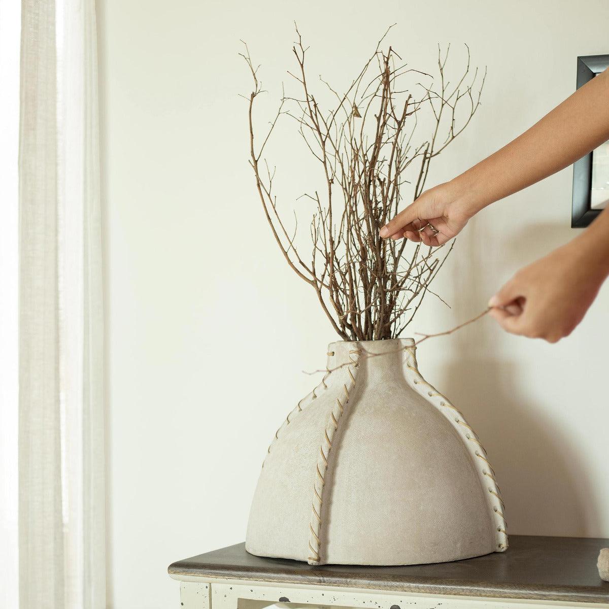 Farmhouse Flair Ecomix Vase - Short