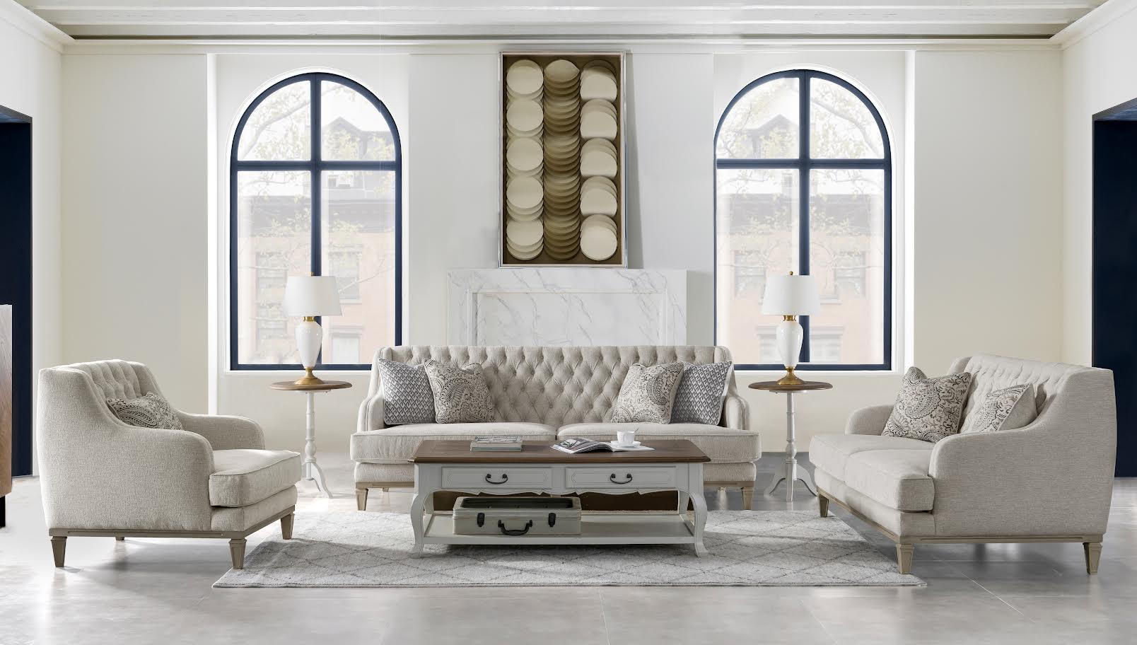 Ella Beige XL Sofa