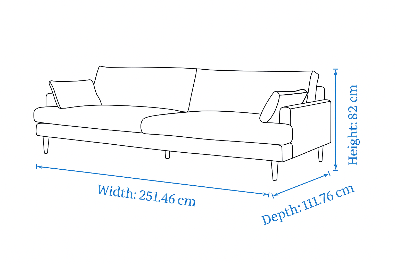 Signature Beige 4 Seater