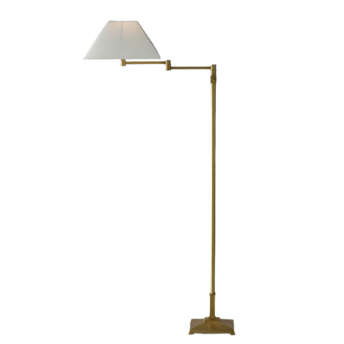 FLOOR LAMP W / TAPER SHADE