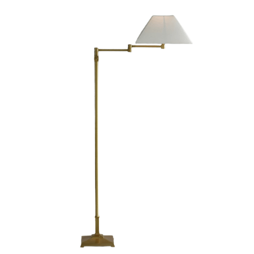 FLOOR LAMP W / TAPER SHADE