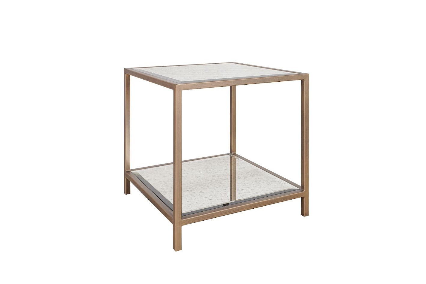 Glass Elegance Gold Side table