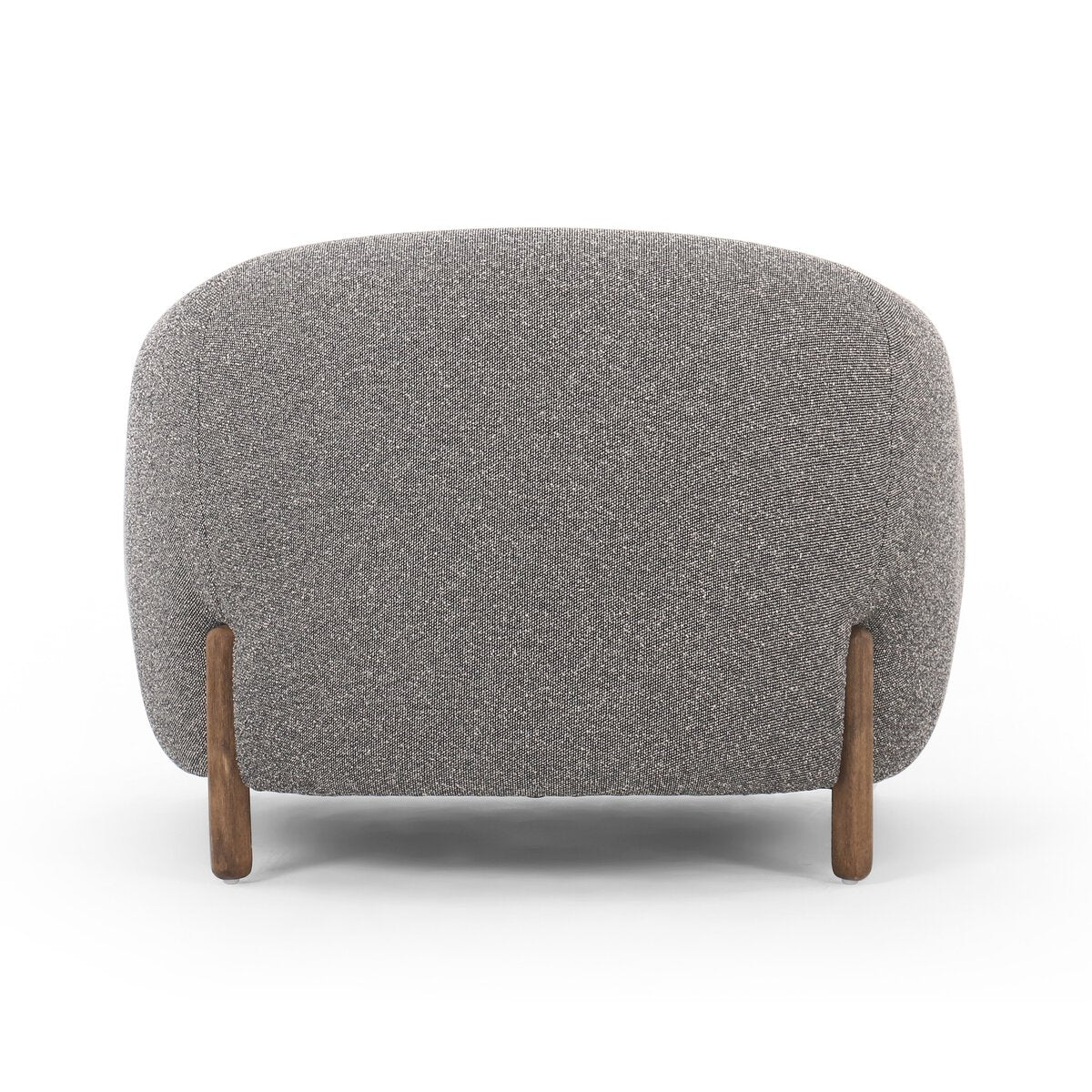 Grace Grey Boucle Arm Chair (96cm)