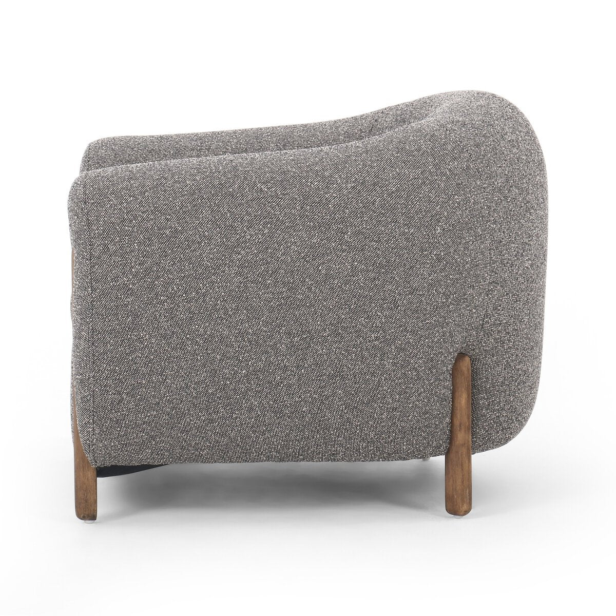 Grace Grey Boucle Arm Chair (96cm)