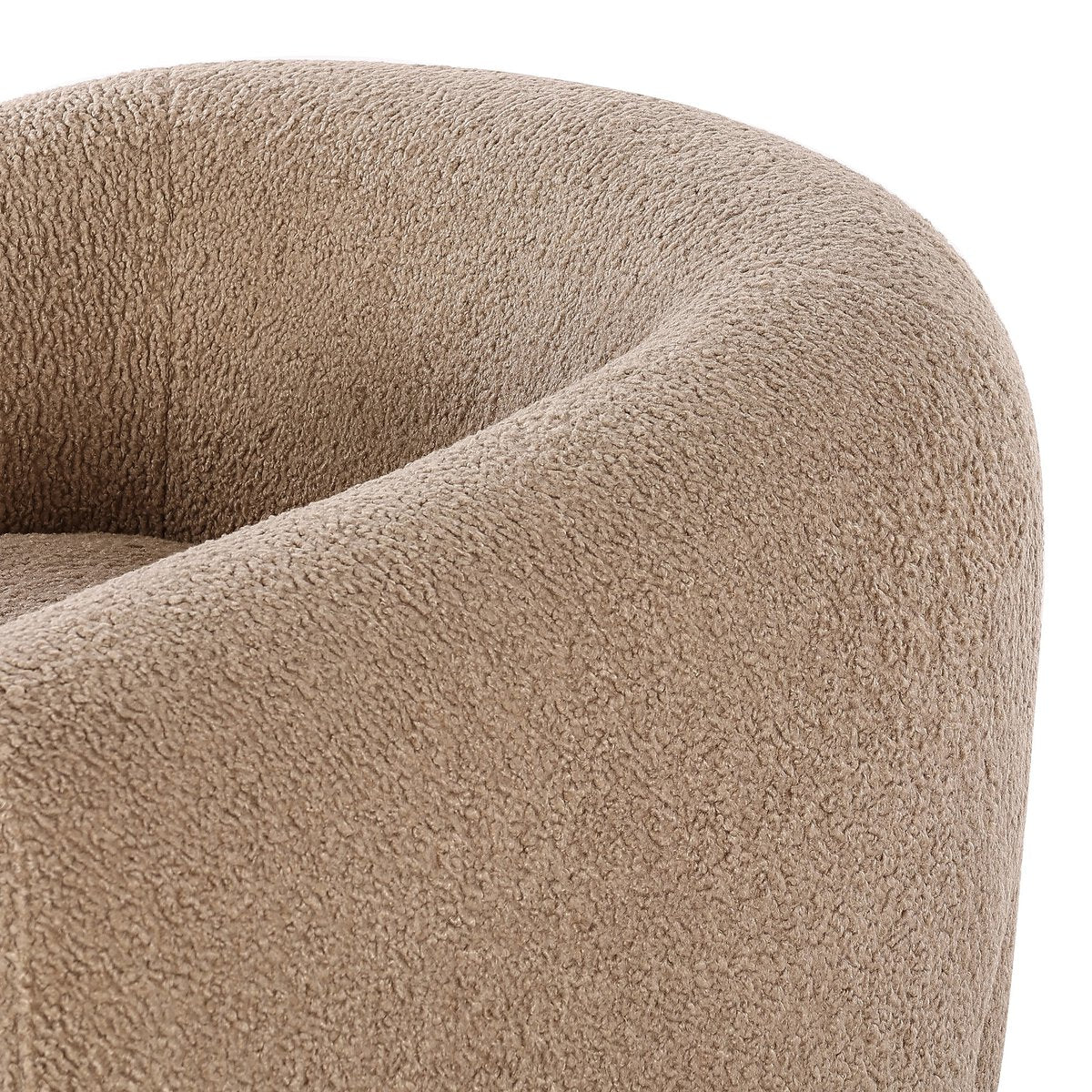 Grace Oat Boucle Arm Chair (96cm)
