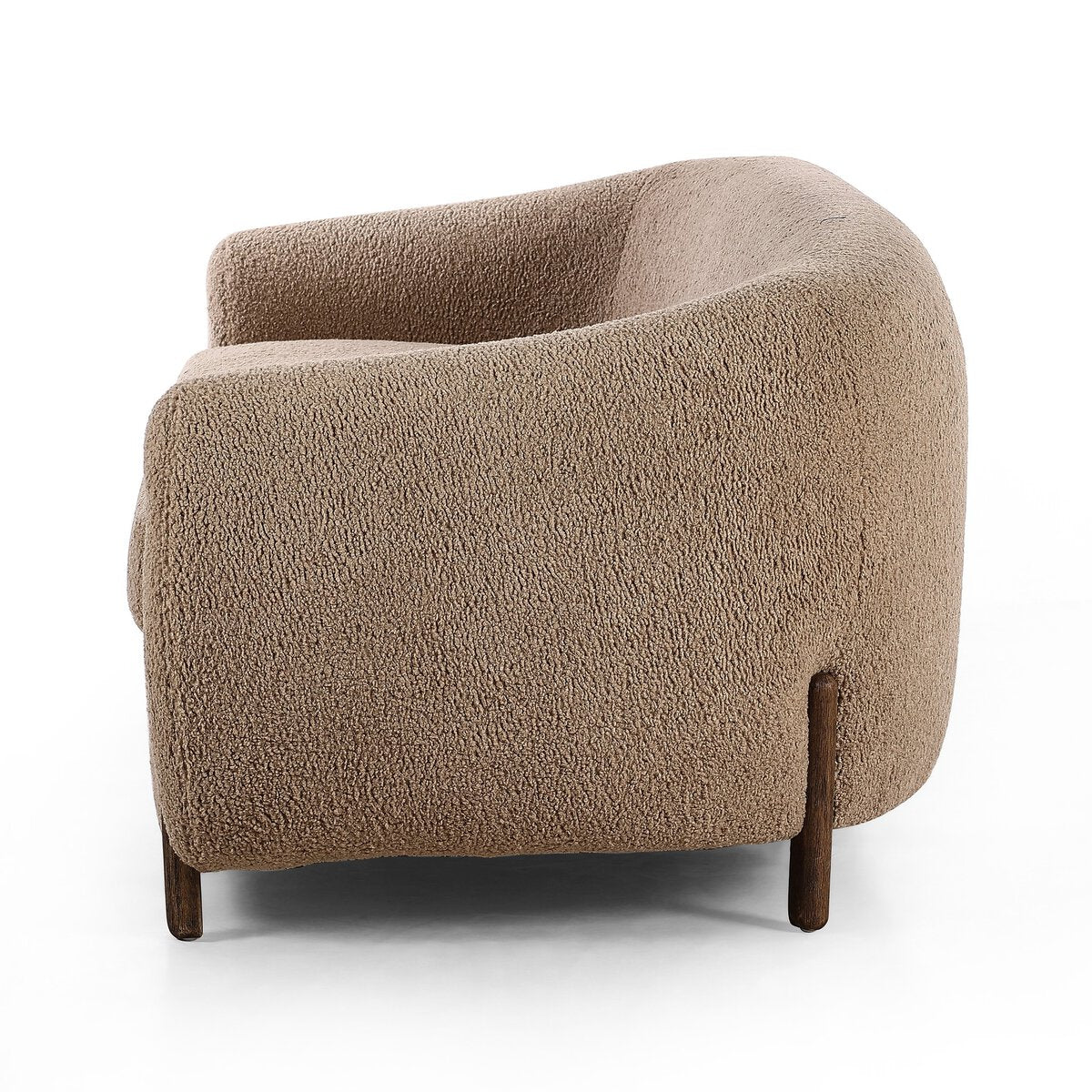 Grace Oat Boucle Sofa (220cm)