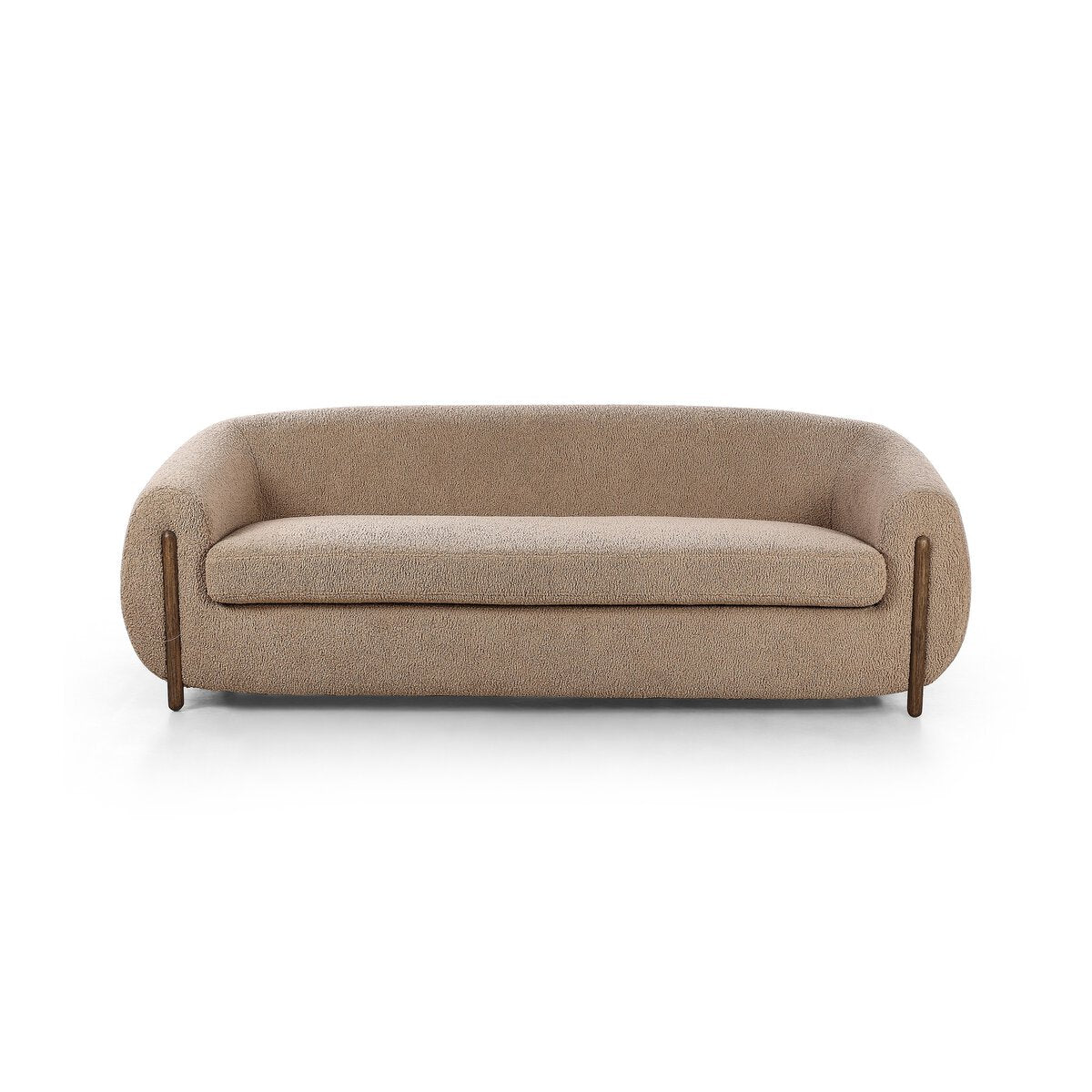 Grace Oat Boucle Sofa (220cm)