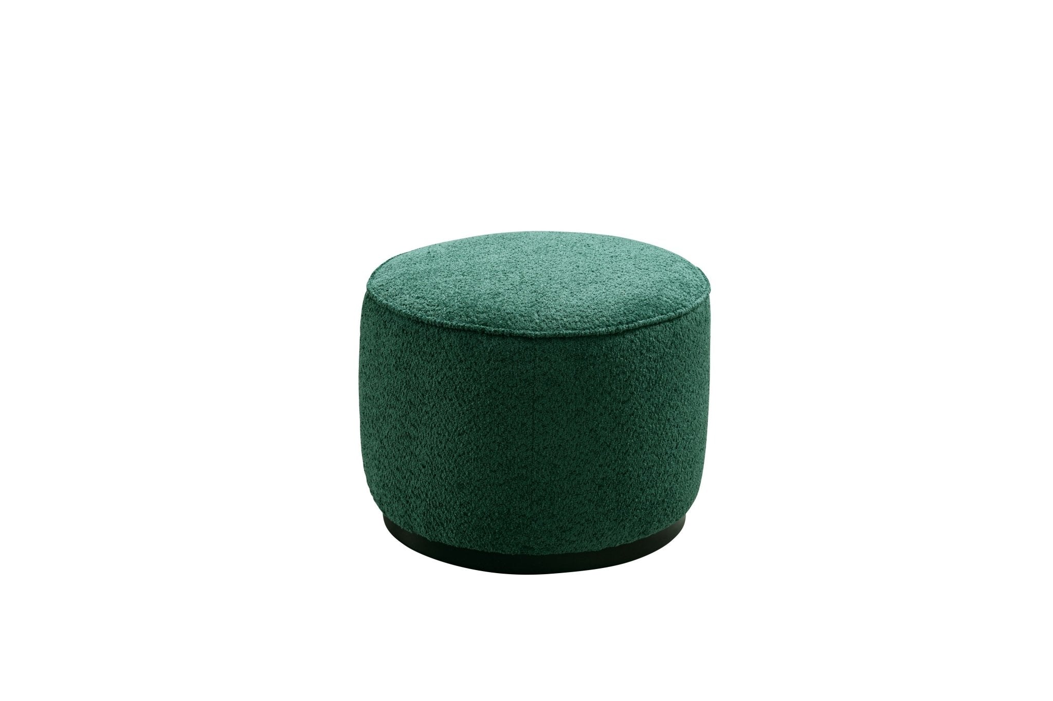 Beige Boucle Ottoman W55.5xH44cm