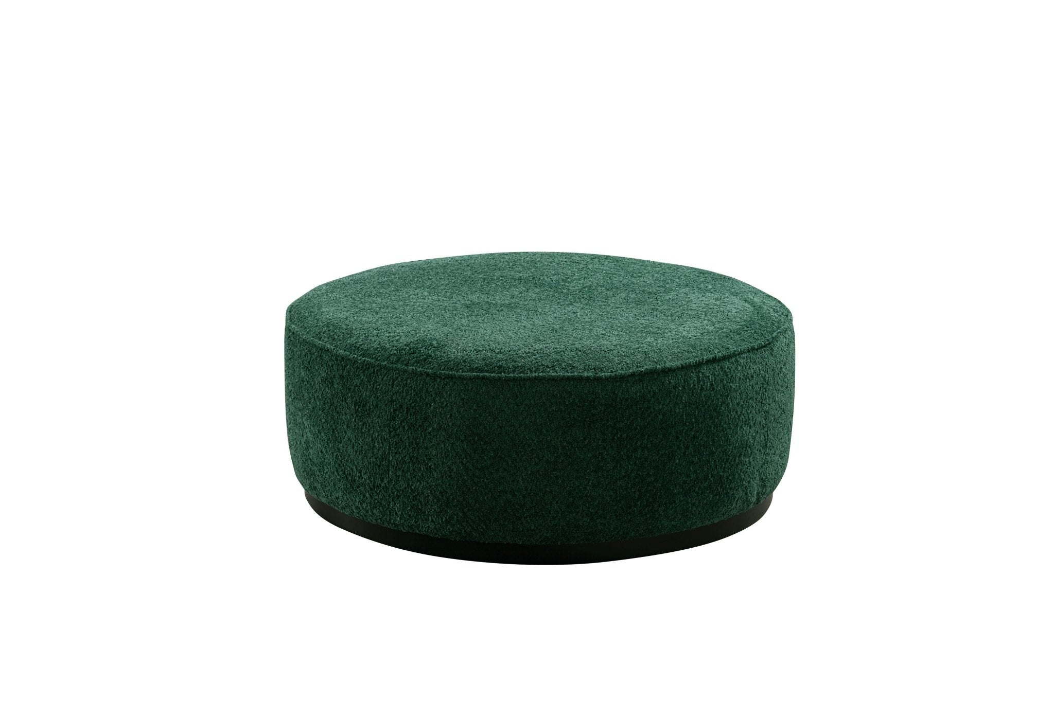 Beige Boucle Ottoman W91xH36cm