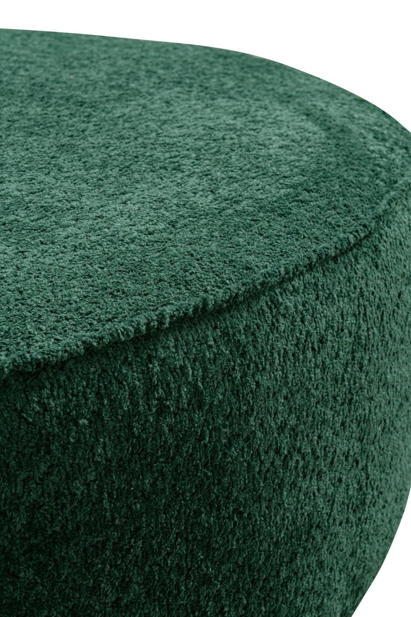 Beige Boucle Ottoman W91xH36cm