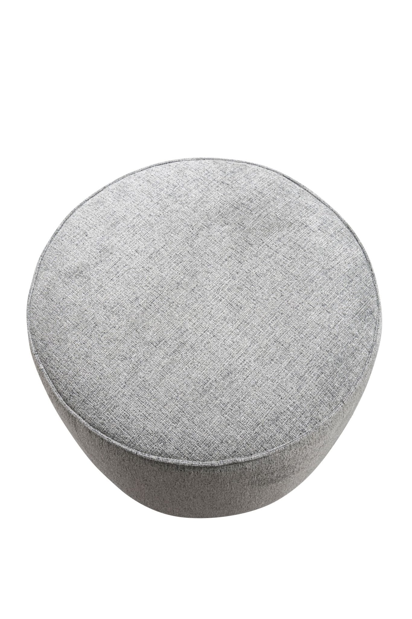 Beige Boucle Ottoman W55.5xH44cm
