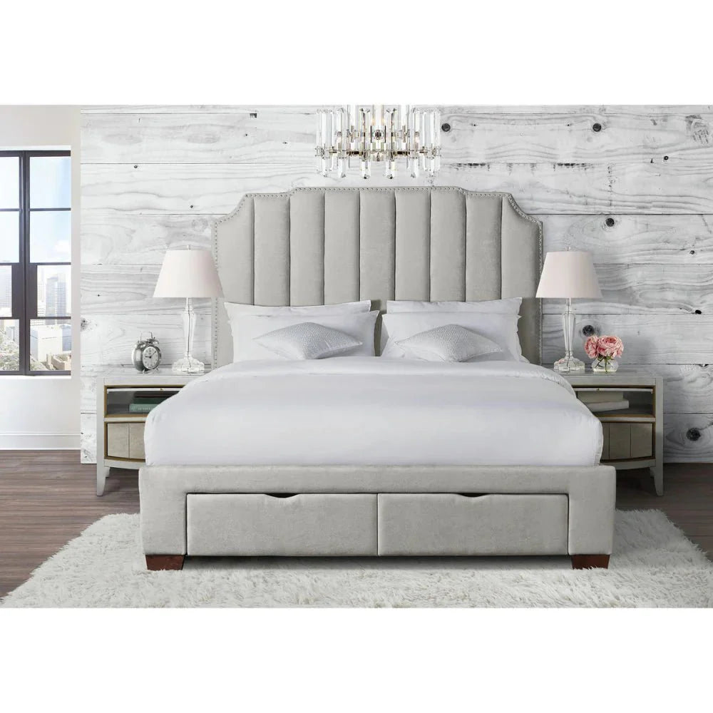 Harper Grey Bed