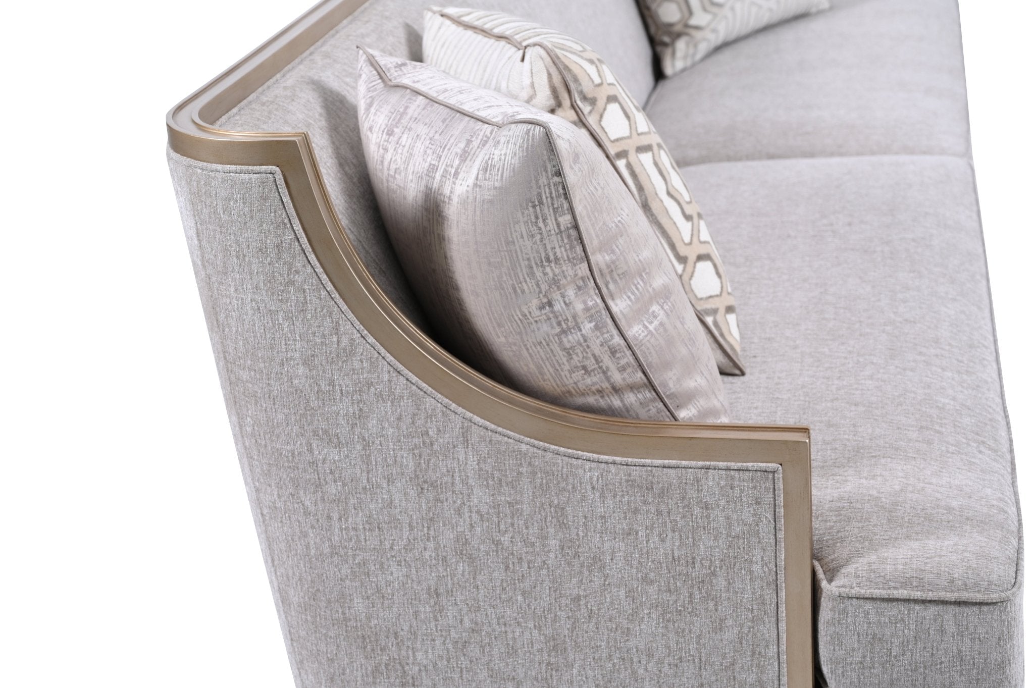 Harper Quartz Straight XL Sofa Skirting