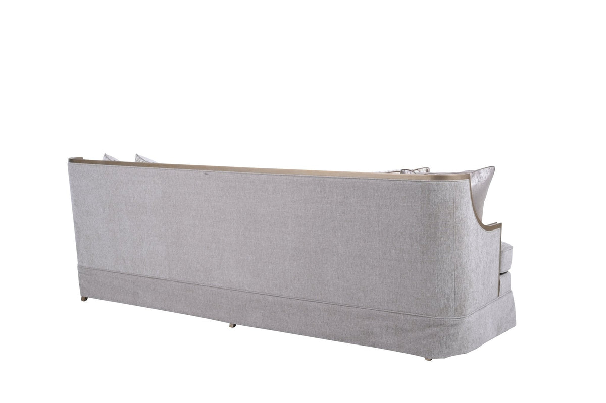 Harper Quartz Straight XL Sofa Skirting