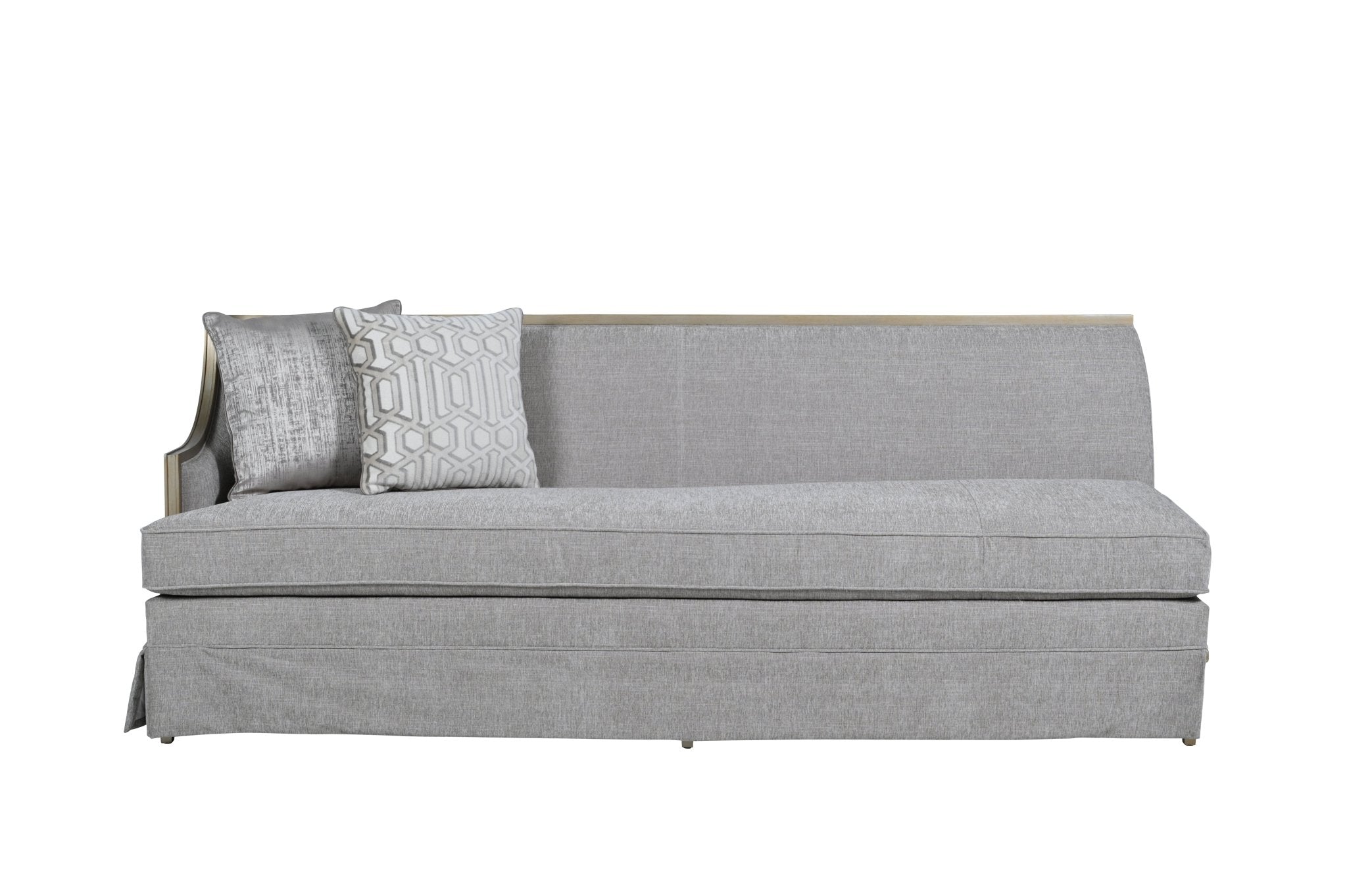 Harper Quartz Straight XXXL Sofa Skirting