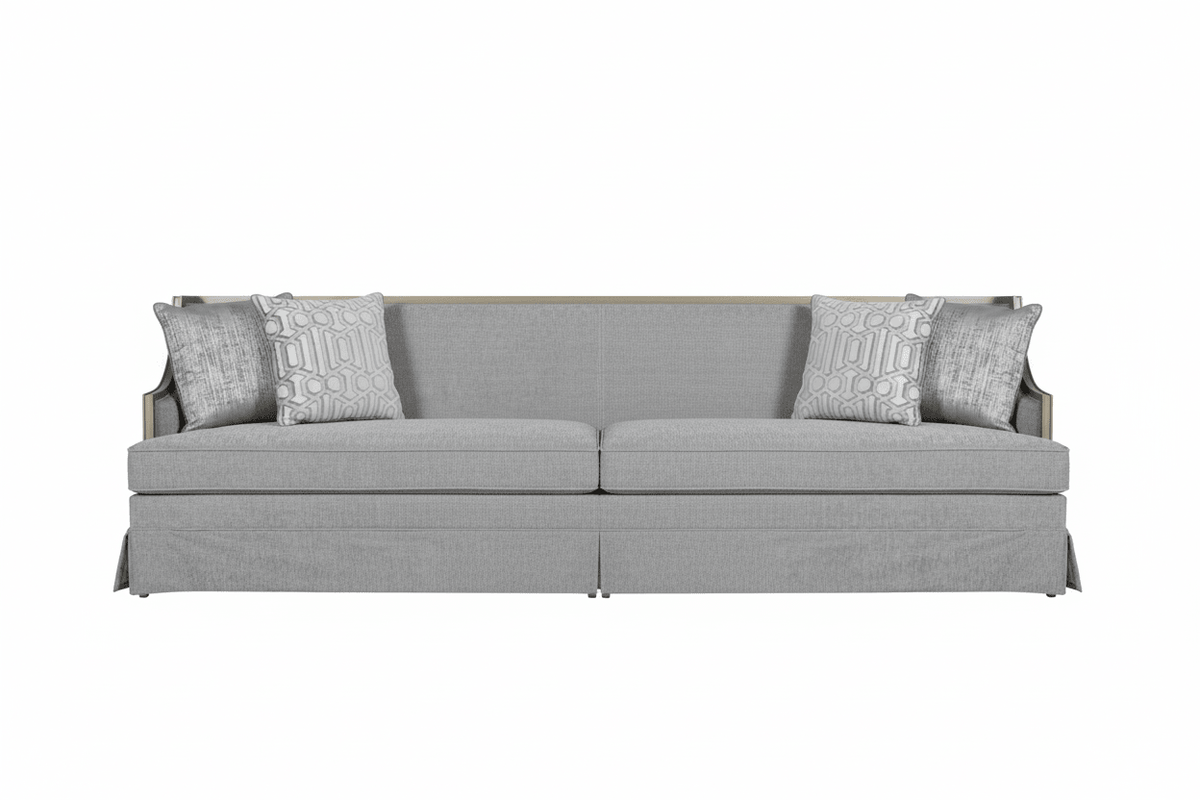 Harper Quartz Straight XXXL Sofa Skirting