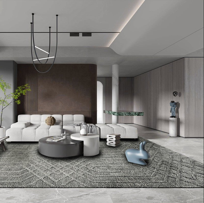 Helix Dark Brown Rug