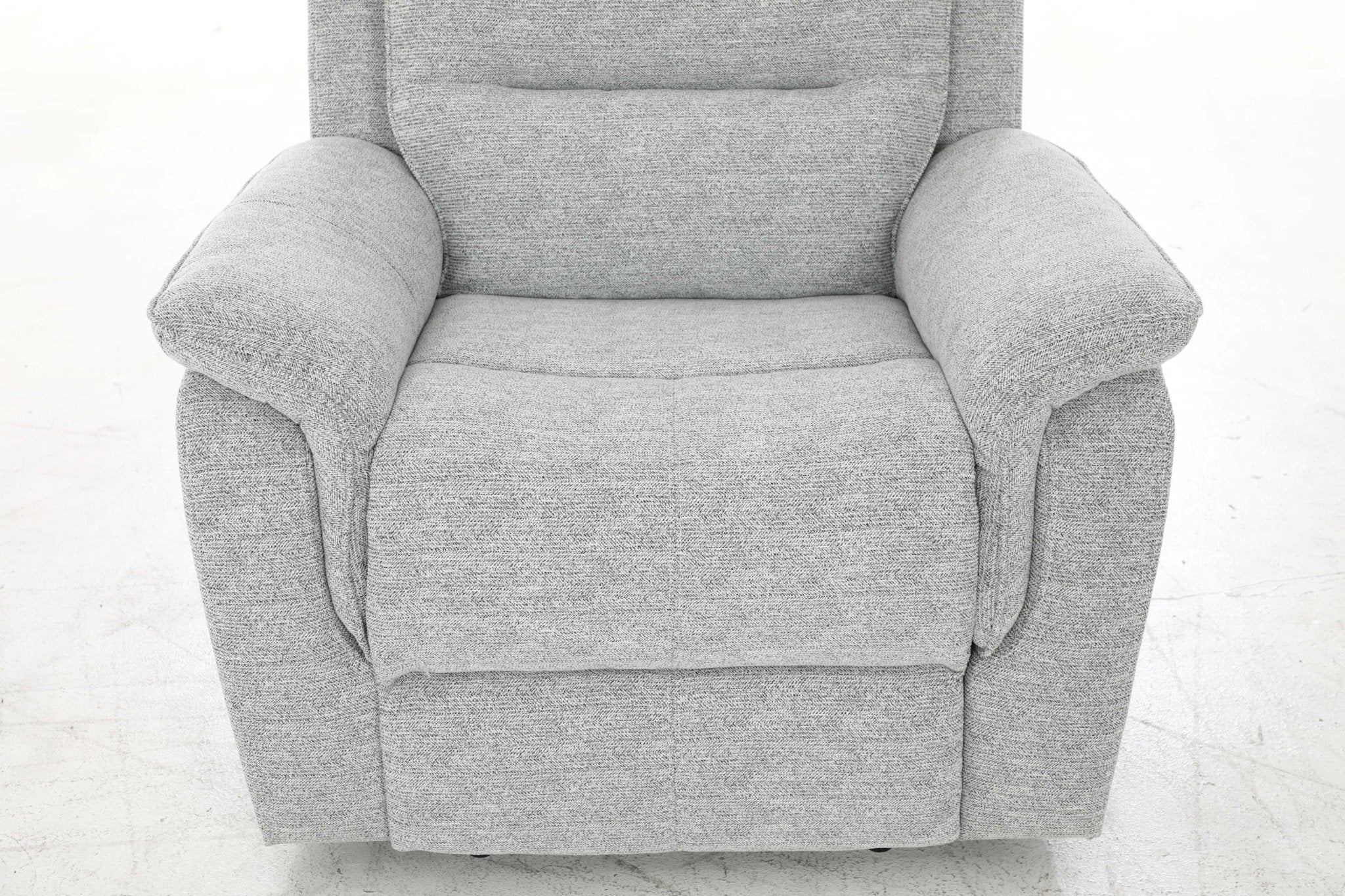 HushGlide Manual Grey Recliner