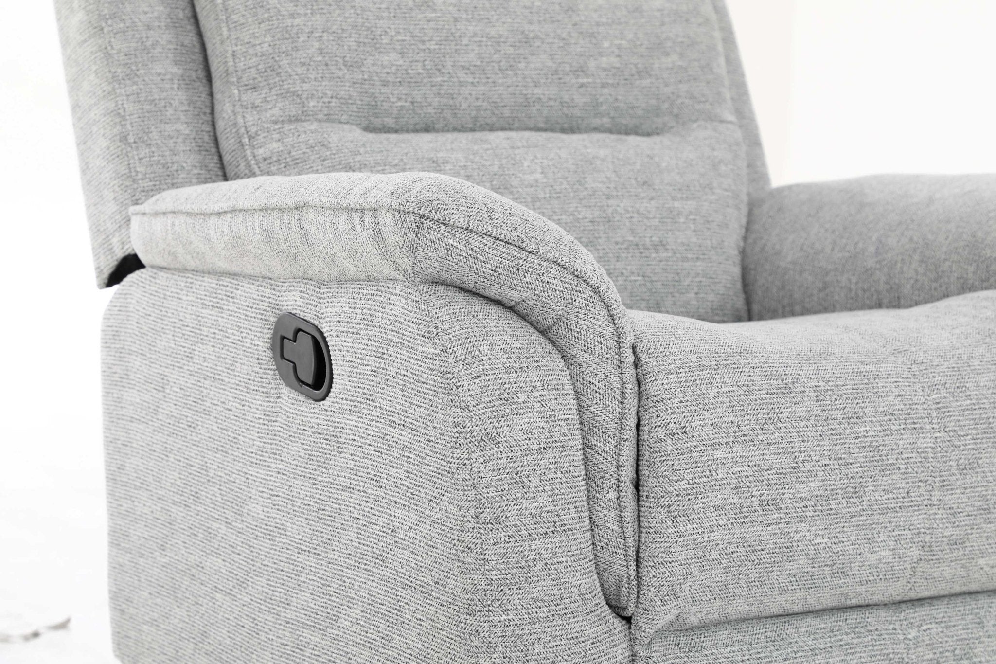 HushGlide Manual Grey Recliner