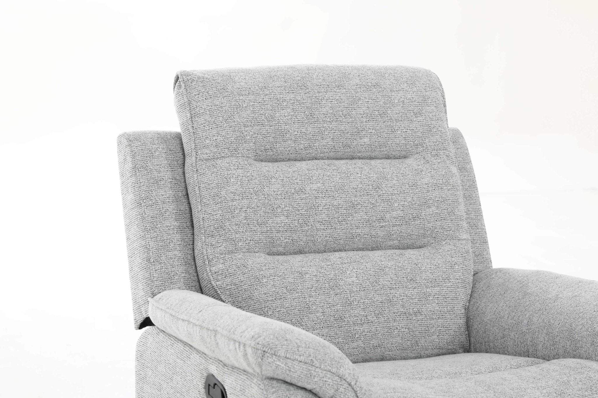 HushGlide Manual Grey Recliner