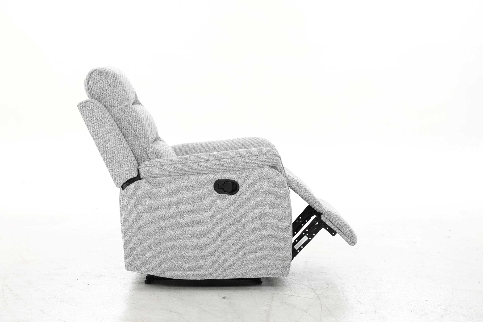 HushGlide Manual Grey Recliner