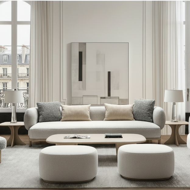 Leaner 3 seater sofa