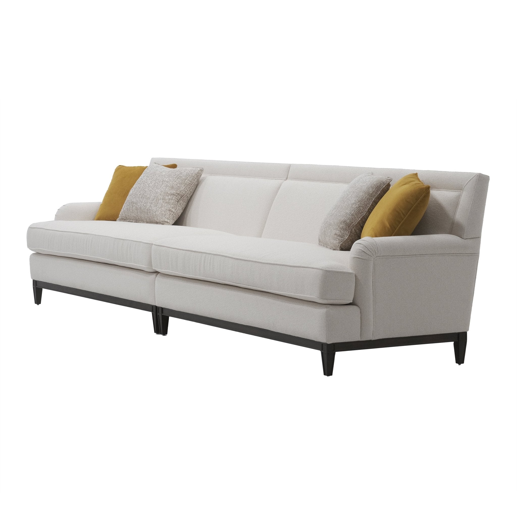 Lili Gold 5 Seater Sofa (358cm)