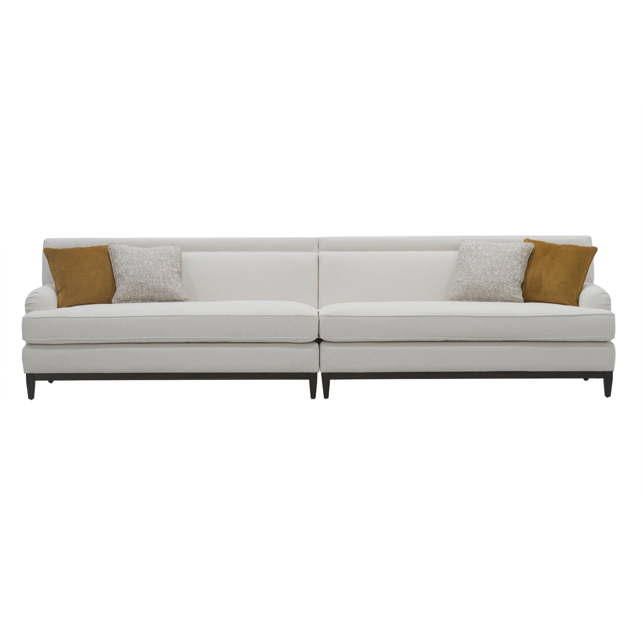 Lili Gold 5 Seater Sofa (358cm)