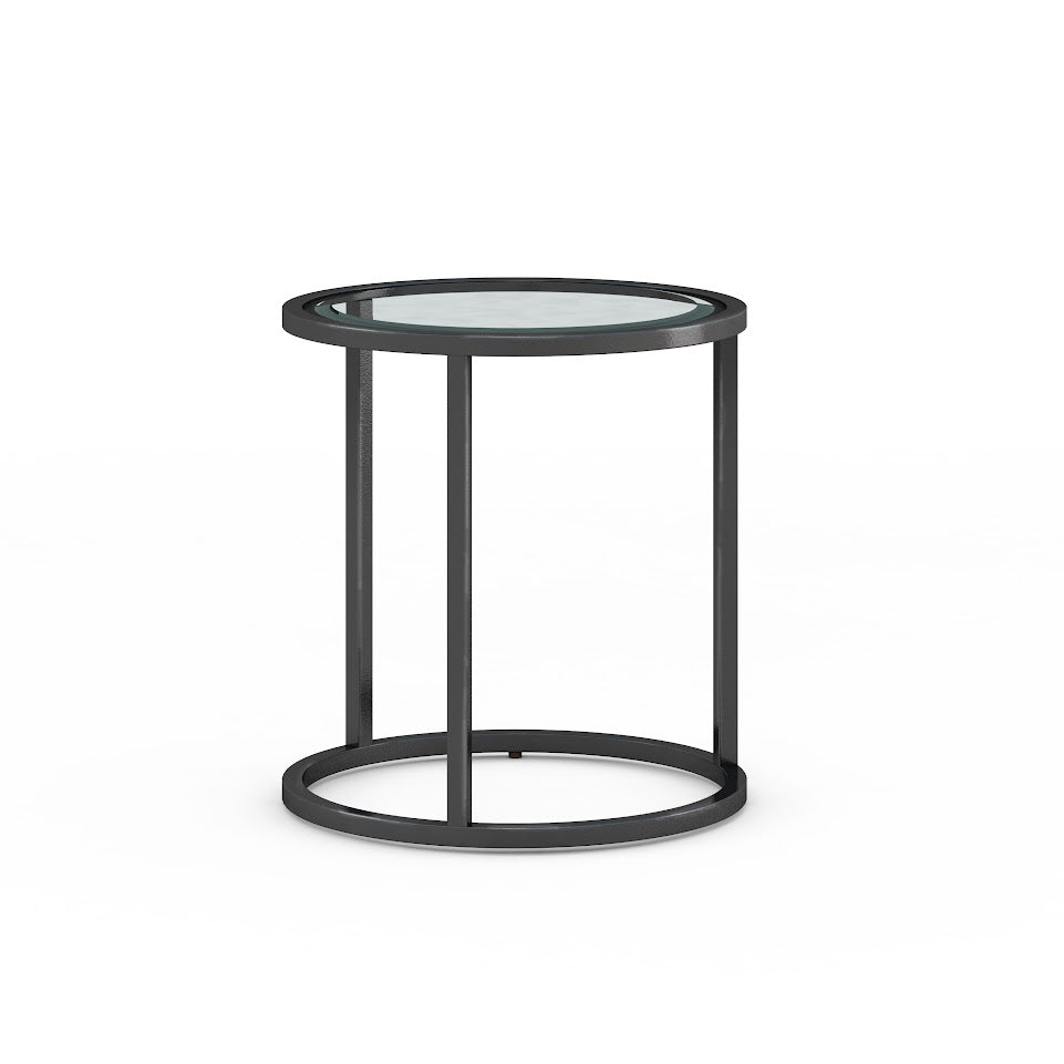 Glass SQUARE SIDE TABLE