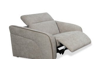 Luxora Grey Motion Power Sectional