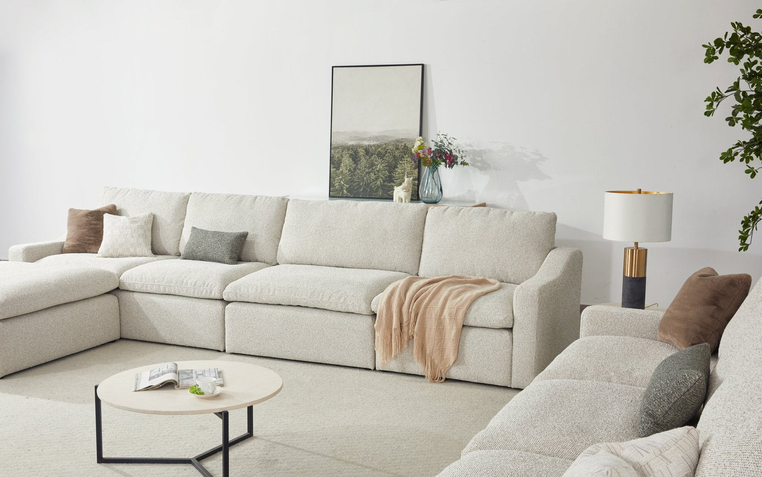 Madrid Marble LAF 1 Seater  (99CM)