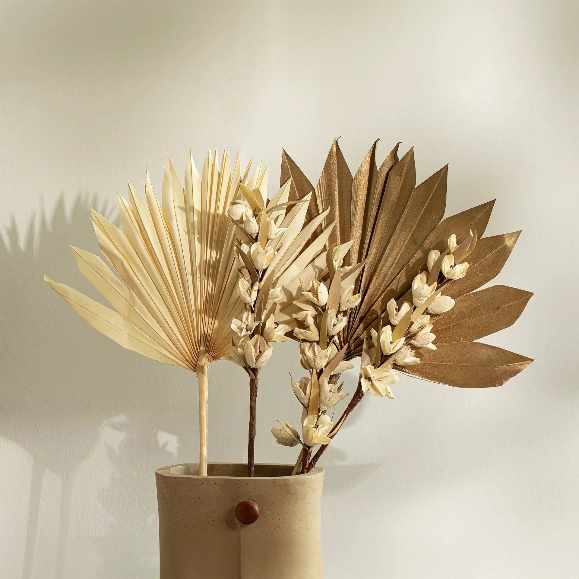 Malar sun palm & bakuli flower combo