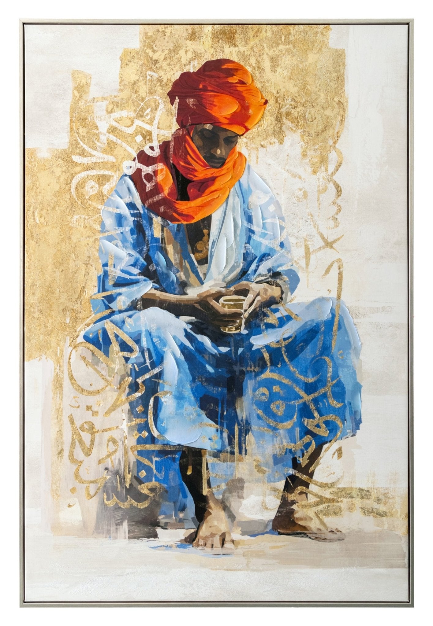 Man in Blue - Wall Art