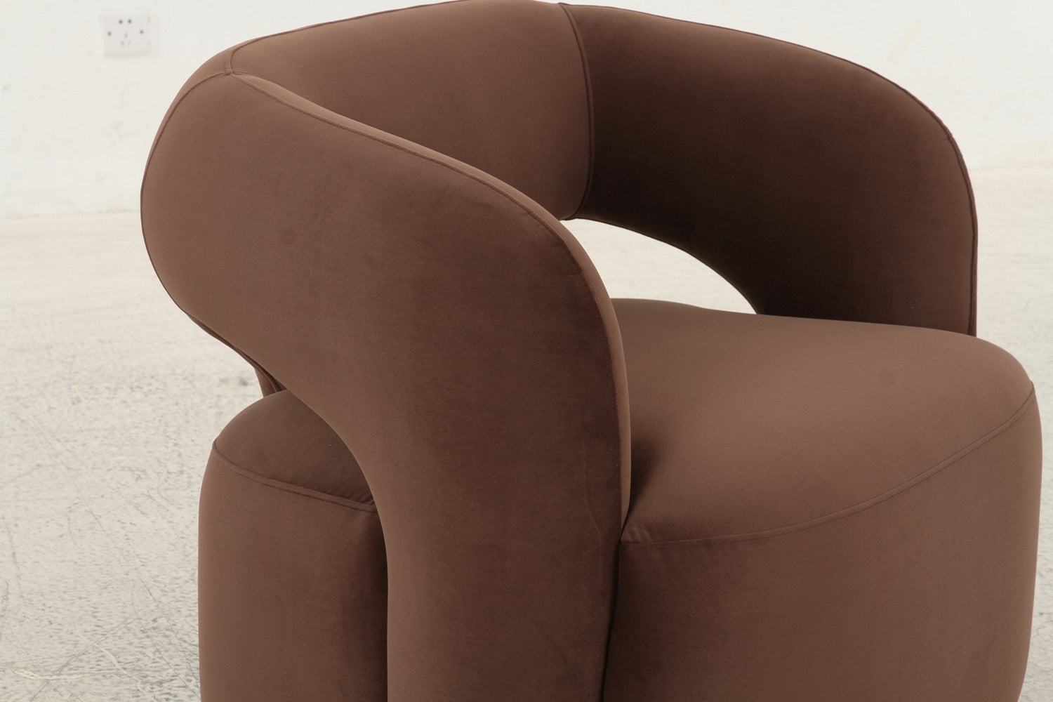 Mazie Brown Swivel Chair