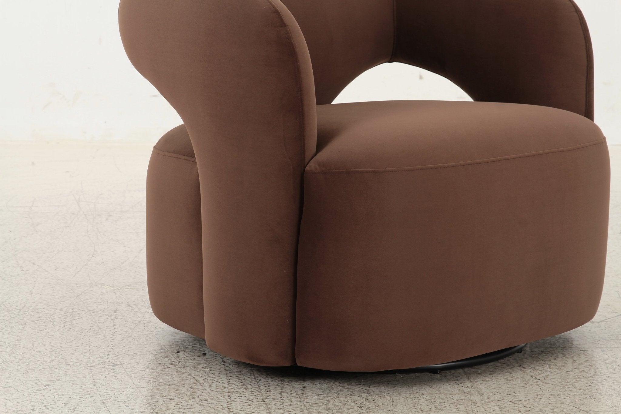 Mazie Brown Swivel Chair