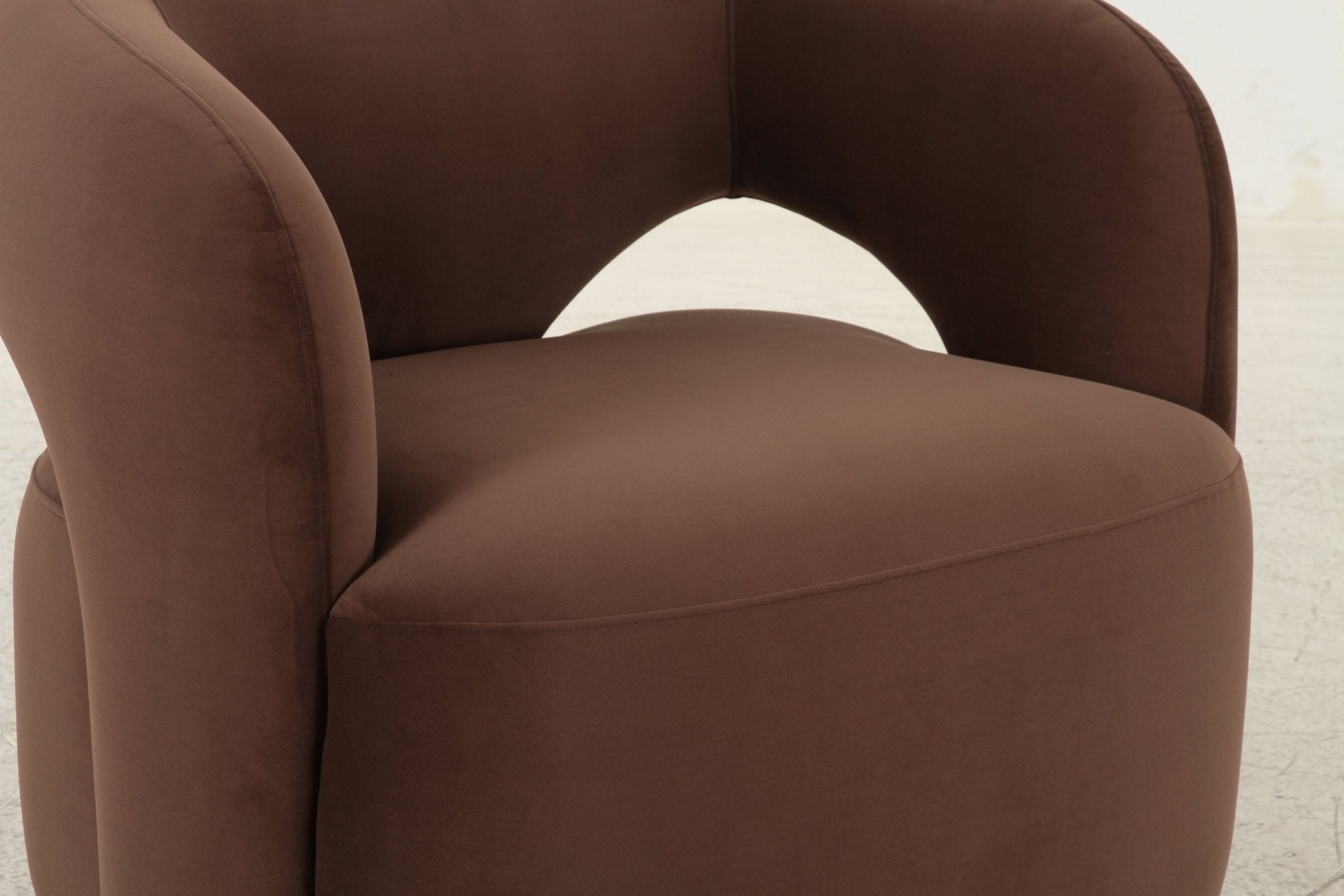 Mazie Brown Swivel Chair
