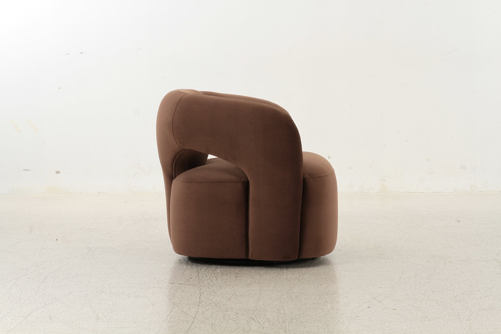 Mazie Brown Swivel Chair