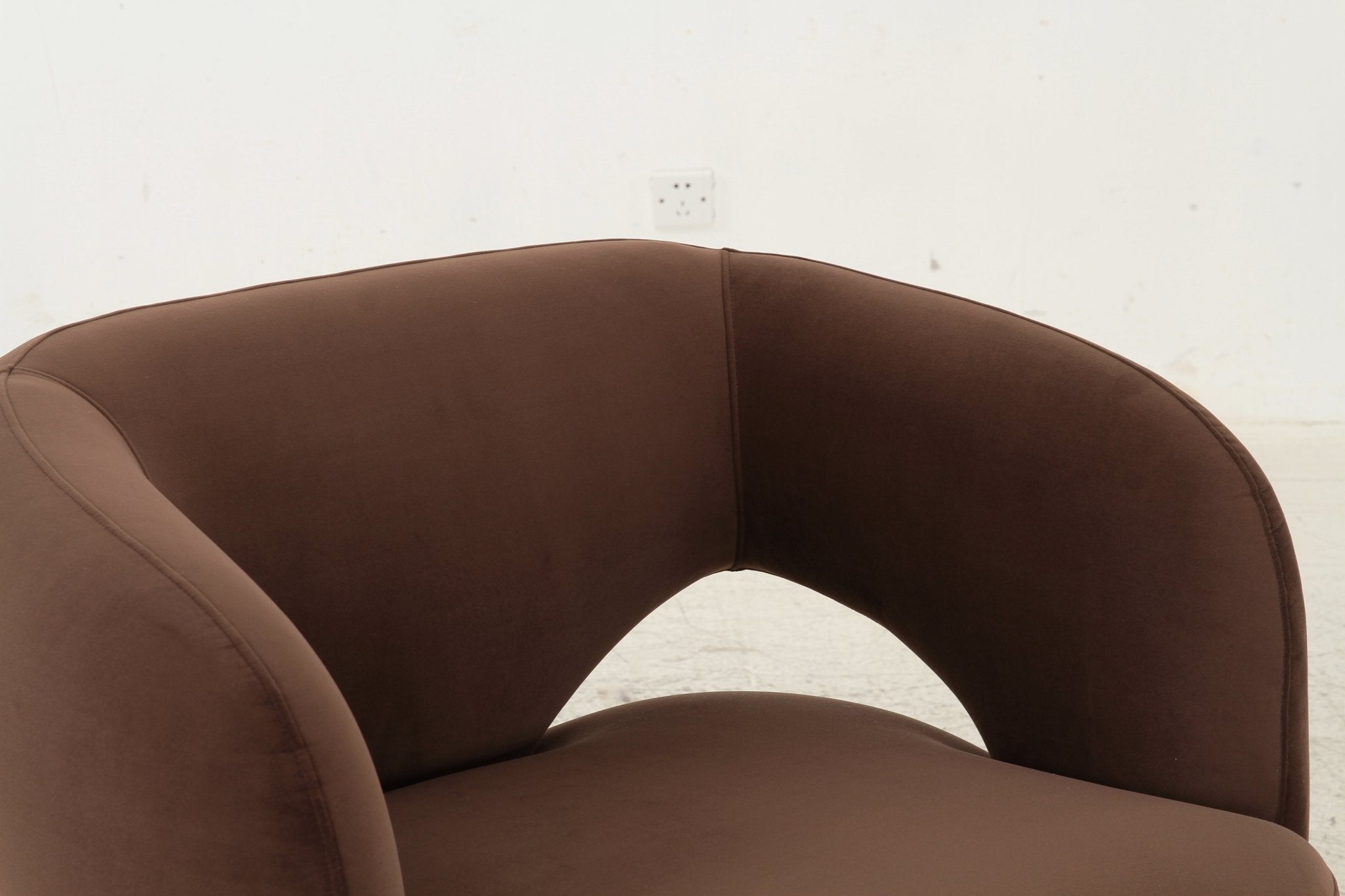 Mazie Brown Swivel Chair
