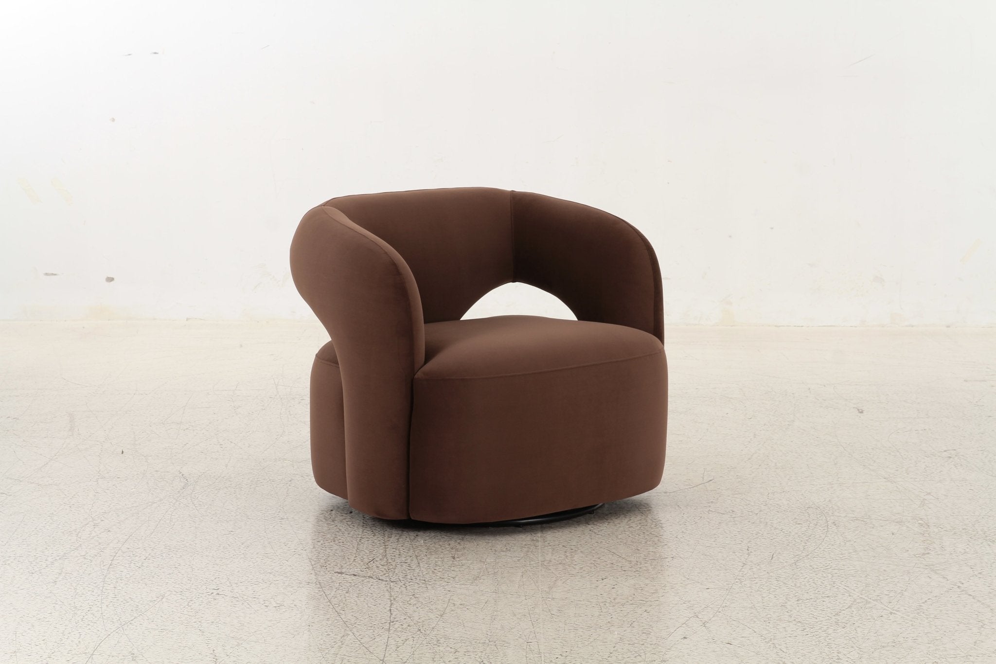Mazie Brown Swivel Chair