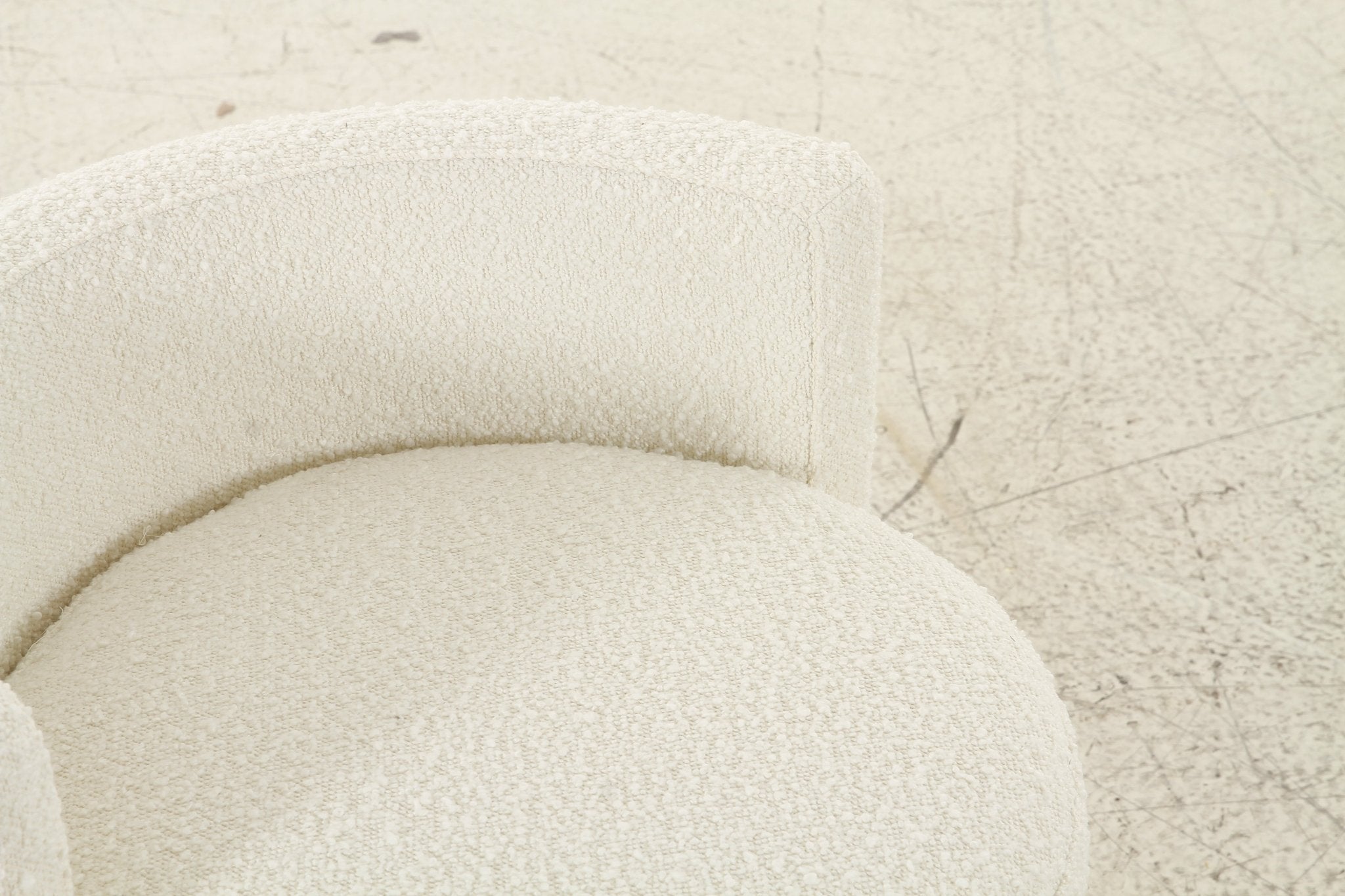 Mono off White Ottoman