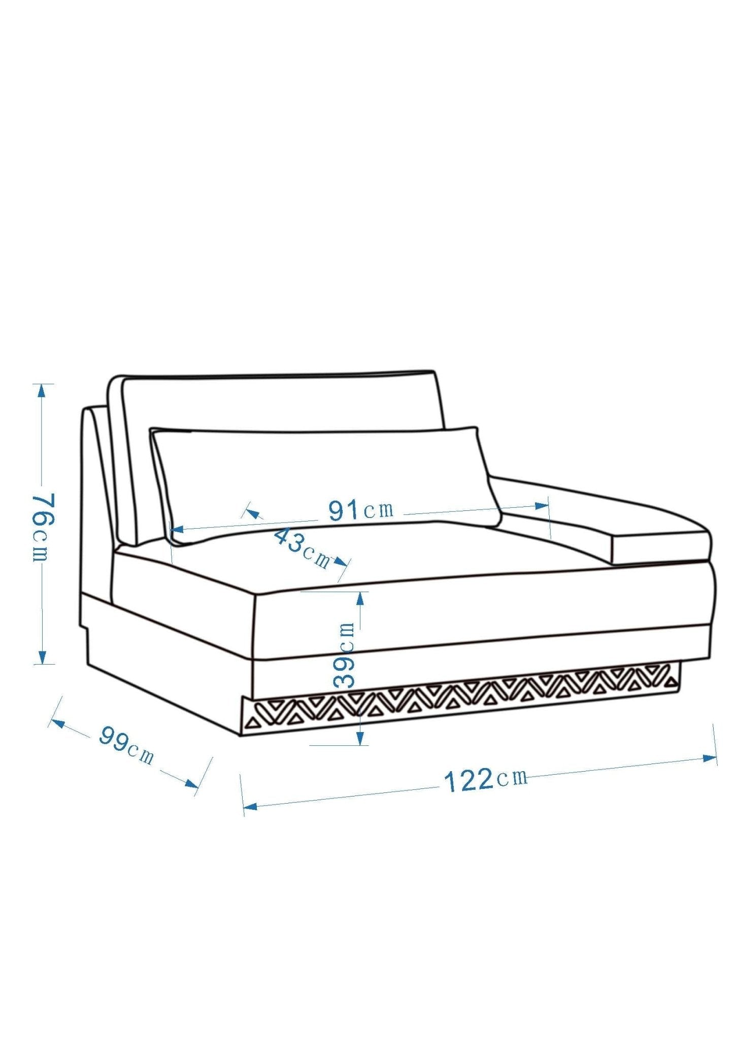 Najdi Majlis Modular Sectional Set