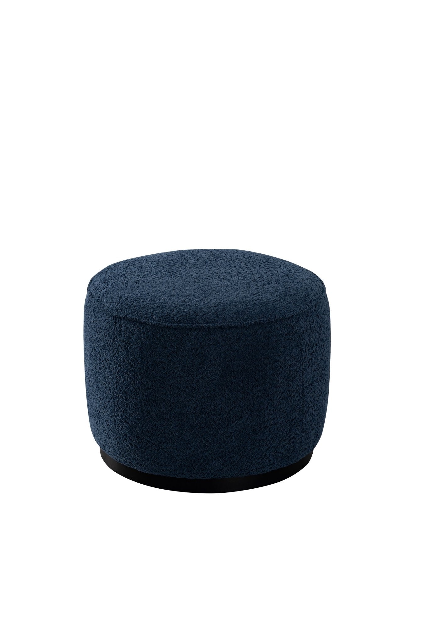 Beige Boucle Ottoman W55.5xH44cm