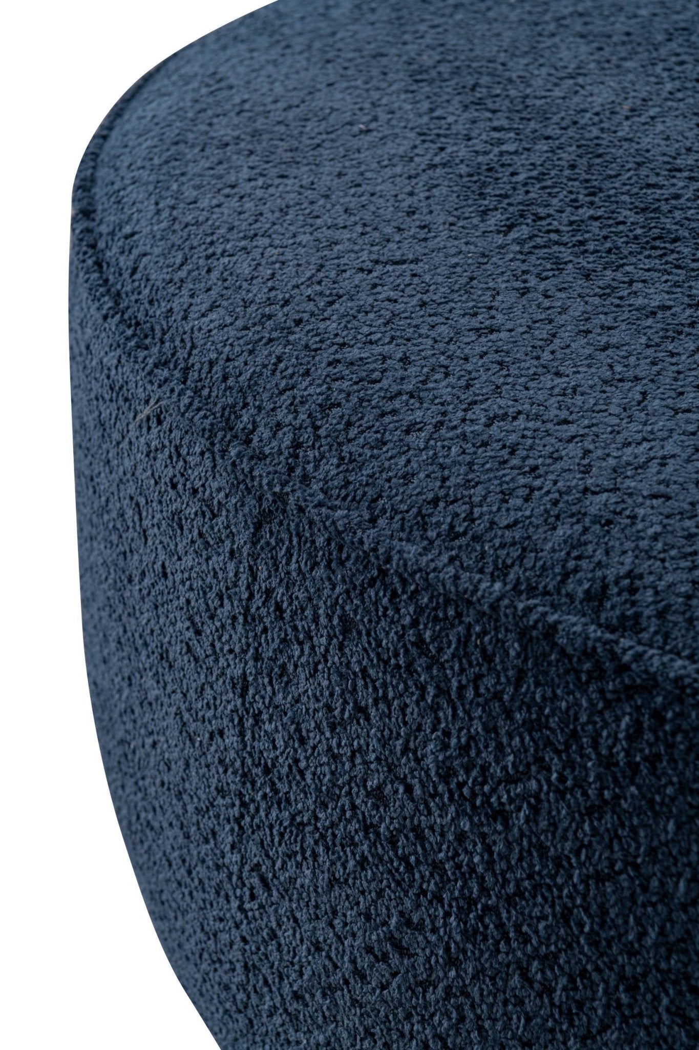 Beige Boucle Ottoman W91xH36cm